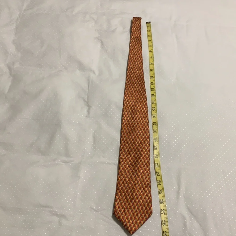 Ermenegildo Zegna Elegant 100% Silk Men's Tie